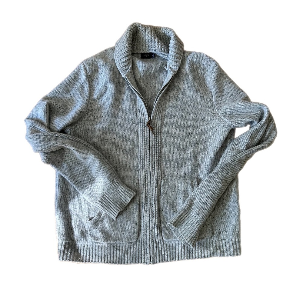 Men’s XL full zip j.crew sweater